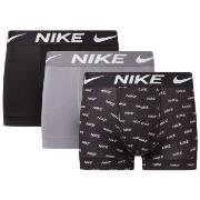 Nike 6P Everyday Essentials Micro Trunks Grå/Svart polyester X-Large H...