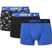 Nike 6P Everyday Essentials Micro Trunks D1 Blå Mønster polyester Medi...