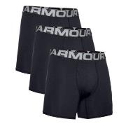 Under Armour 9P Charged Cotton 6in Boxer Svart Medium Herre