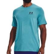 Under Armour 3P Sportstyle LC Short Sleeve Blå Large Herre