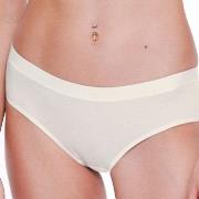 Sloggi Truser 2P GO Casual Hipster Briefs Benhvit bomull Small Dame