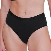 Sloggi Truser GO Casual Midi Brief Svart bomull Large Dame