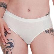 Sloggi Truser 2P GO Casual Midi Briefs Benhvit bomull X-Large Dame