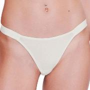 Sloggi Truser GO Casual Tiny Tanga Brief Benhvit bomull Large Dame