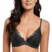 Wacoal BH Lace Perfection Plunge Push Up Bra Svart A 80 Dame