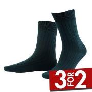 Amanda Christensen Strømper True Ankle Rib Sock Grønn Str 39/42 Herre