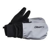 Craft Hybrid Weather Glove Svart/Grå polyester M (9)