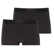 Jockey 2P Short Trunks Svart polyamid XX-Large Herre