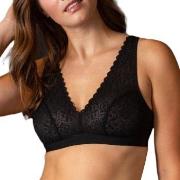 Trofe Maya Soft Bra BH Svart polyamid B 85 Dame