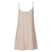 Trofe Slip Dress Beige polyamid XXXL Dame