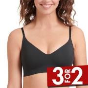 Sloggi BH ZERO Microfibre 2.0 Bralette Svart Large Dame