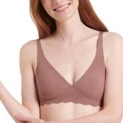 Sloggi BH ZERO Microfibre 2.0 Soft Bra Brun X-Large Dame