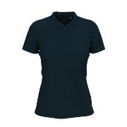 Stedman Claire Short Sleeve Polo Marine ringspunnet bomull X-Large Dam...