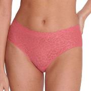 Sloggi Truser 3P ZERO Feel Lace 2.0 High Waist Brief Rosa X-Small Dame