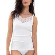 Mey Organic Cotton Spaghetti Top Hvit bomull Large Dame
