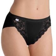 Sloggi Truser Chic Tai Brief Svart bomull 44 Dame