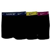 Nike 3P Ultra Comfort Boxer Brief Svart/Gul Small Herre