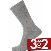 Egtved Strømper Cotton No Elastic Sock Grå Str 40/45 Herre