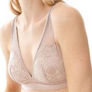 Mey BH Poetry Fame Triangle Bra With Lace Beige polyamid X-Small Dame