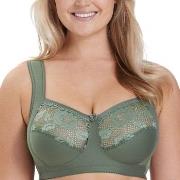 Miss Mary Lovely Lace Support Soft Bra BH Grønn F 90 Dame