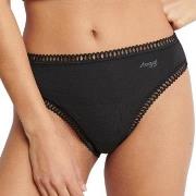 Sloggi Truser 3P GO Crush High Leg Briefs Svart/Blå bomull X-Small Dam...