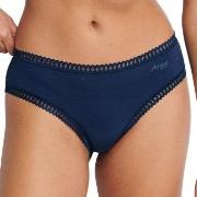 Sloggi Truser 3P GO Crush Hipster Briefs Svart/Blå bomull X-Large Dame