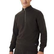 Björn Borg Centre Half Zip Sweatshirt Oliven Medium Herre