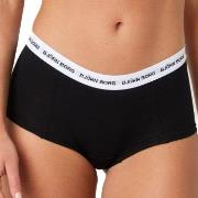 Björn Borg Truser 2P Core Logo High Waist Brief Svart bomull Large Dam...