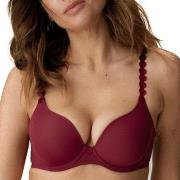 Marie Jo BH Tom Heart Shaped Padded Bra Mørkrød   A 80 Dame