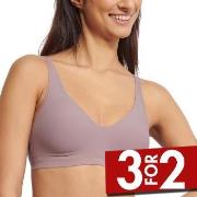 Sloggi BH Ever Ease Soft Bra Gammelrosa XL+ Dame