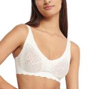 Sloggi BH ZERO Feel Bliss Soft Bra Hvit Large Dame