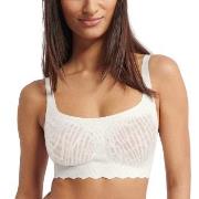 Sloggi BH ZERO Feel Bliss Top Hvit X-Large Dame