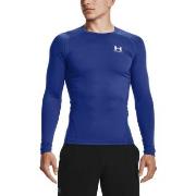 Under Armour 2P HeatGear LS Compression Shirt Royalblå XX-Large Herre