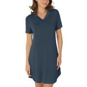 Lady Avenue Bamboo Nightdress SS Marine Bambus XX-Large Dame