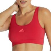 adidas BH BOS Smart Micro 720 Seamless Lounge Bra Rød polyamid Large D...