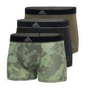 adidas 3P Sport Trunk Svart/Grønn polyester Large Herre