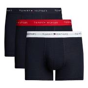 Tommy Hilfiger 3P WB Trunks Svart/Rød bomull XX-Large Herre