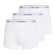 Calvin Klein 3P Modern Cotton Stretch Trunk Hvit bomull Small Herre