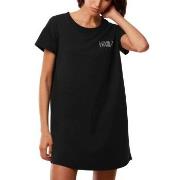 Triumph Nightdress Short Sleeve Svart bomull 36 Dame