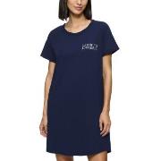 Triumph Nightdress Short Sleeve Marine bomull 42 Dame