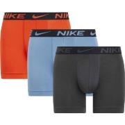 Nike 6P Everyday Essentials Micro Boxer Brief Blå/Oransje polyester La...