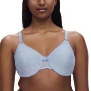 Chantelle BH C Magnifique Underwired Bra Lysblå m Mønst F 85 Dame