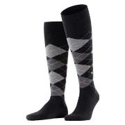 Burlington Strømper Edinburgh Wool Knee High Sock Mørkgrå  Str 40/46