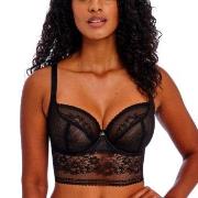 Freya BH Sydnie Underwired Longline Bra Svart F 75 Dame