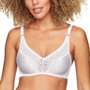 Swegmark BH Glitter Soft Bra Hvit D 80-85 Dame