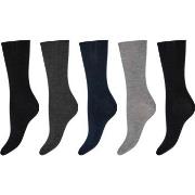 Decoy Strømper 5P Bamboo Ankle Socks Mixed Strl 37/41 Dame