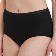 Decoy Truser 5P Maxi Briefs Svart økologisk bomull Medium Dame