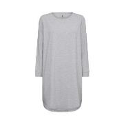 JBS of Denmark Woman Long Sleeve Big Tee Lysgrå X-Small Dame