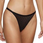 Triumph Truser Signature Sheer String Svart 44 Dame