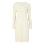 Damella Wool Long Sleeved Nightdress Benhvit merinoull XX-Large Dame